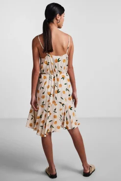 Vestido Midi Camisero De Tirantes.