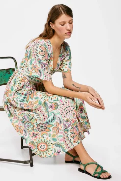 Vestido Midi Camisero Laces