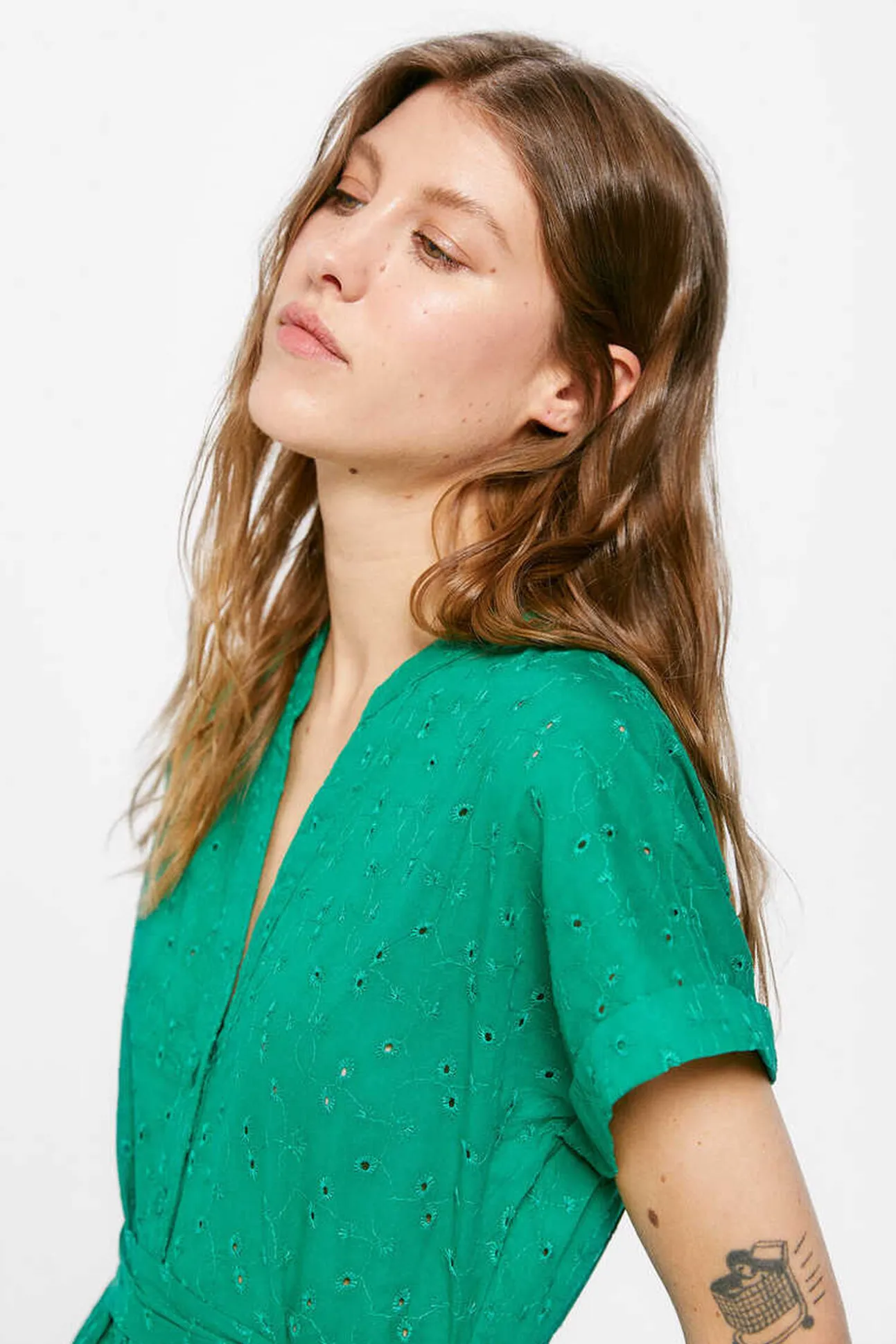 Vestido Midi Camisero Shiffly