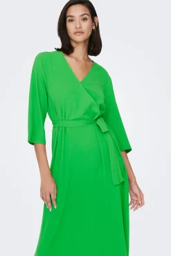 Vestido Midi Cruzado