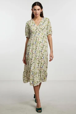 Vestido Midi De Mujer.