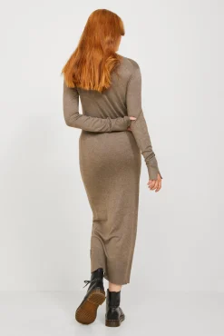 Vestido Midi De Punto