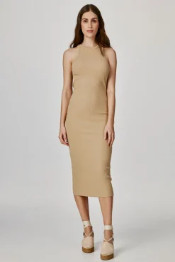 Vestido Midi De Tirantes