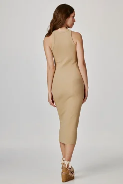 Vestido Midi De Tirantes