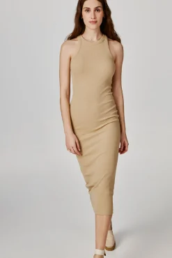 Vestido Midi De Tirantes