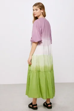 Vestido Midi Dip Dye