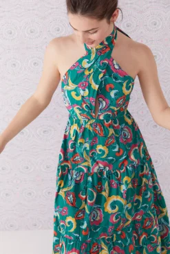 Vestido Midi Espalda Abierta