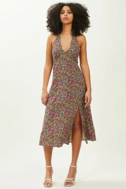 Vestido Midi Espalda Descubierta