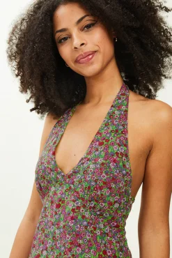 Vestido Midi Espalda Descubierta