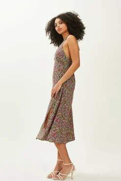 Vestido Midi Espalda Descubierta