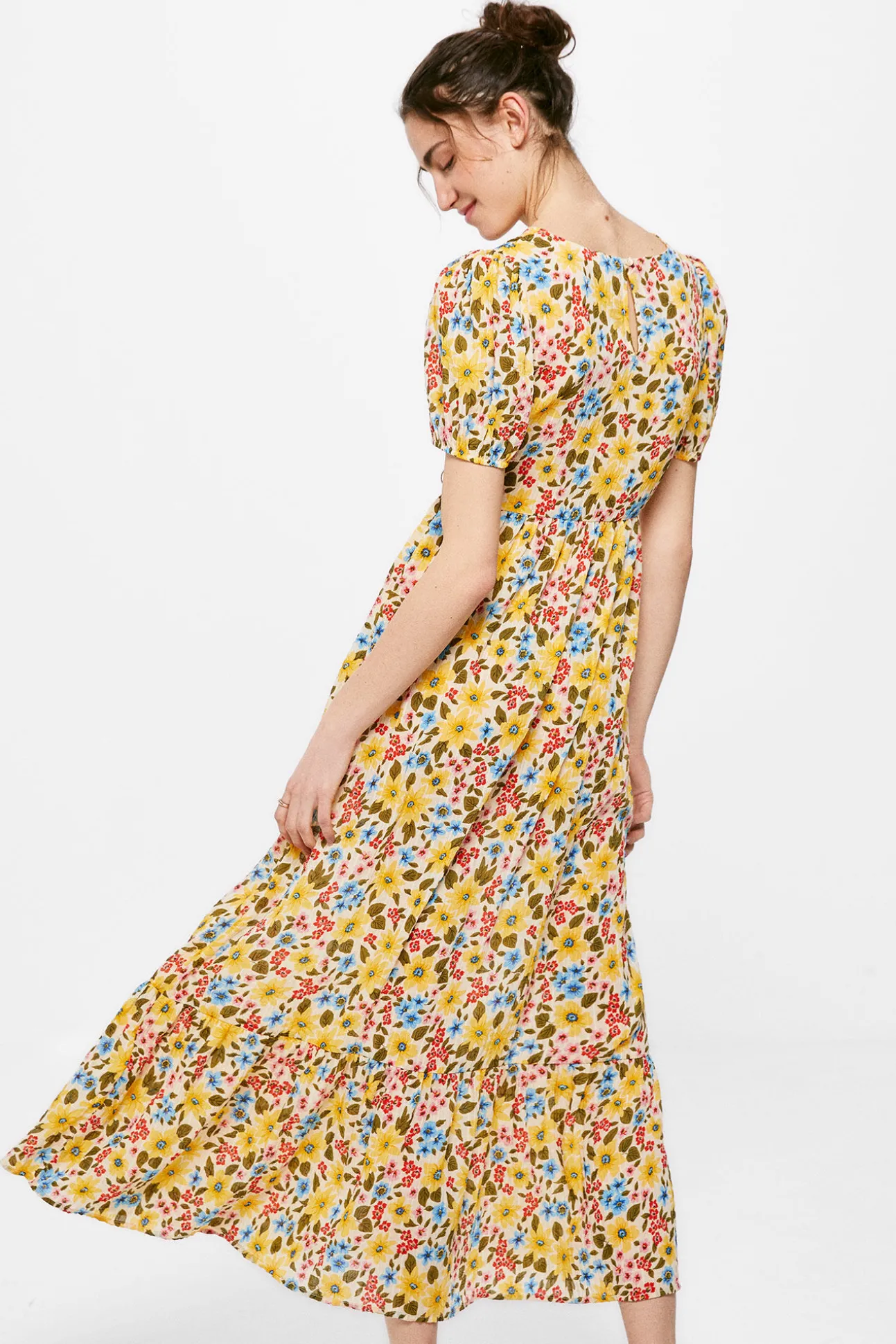 Vestido Midi Estampado