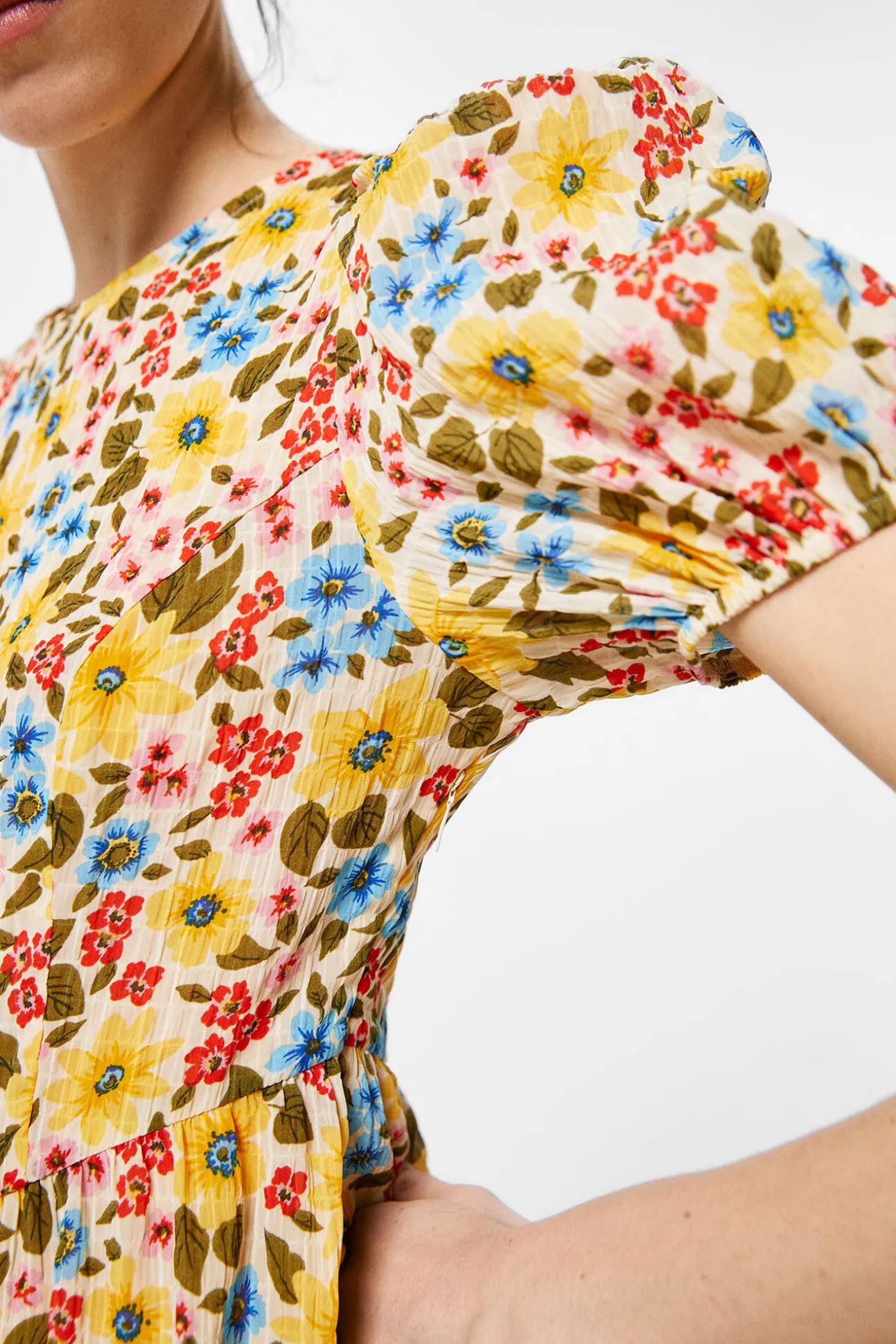 Vestido Midi Estampado