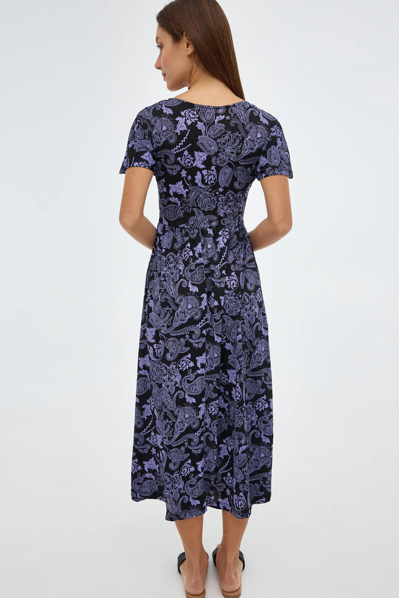 Vestido Midi Estampado