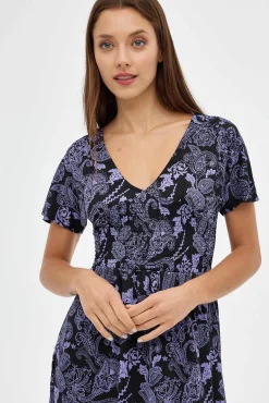 Vestido Midi Estampado
