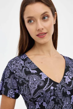 Vestido Midi Estampado