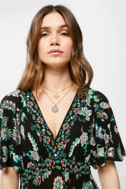 Vestido Midi Estampado