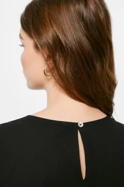 Vestido Midi Popelin Paneles