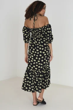 Vestido Midi Y Estampado