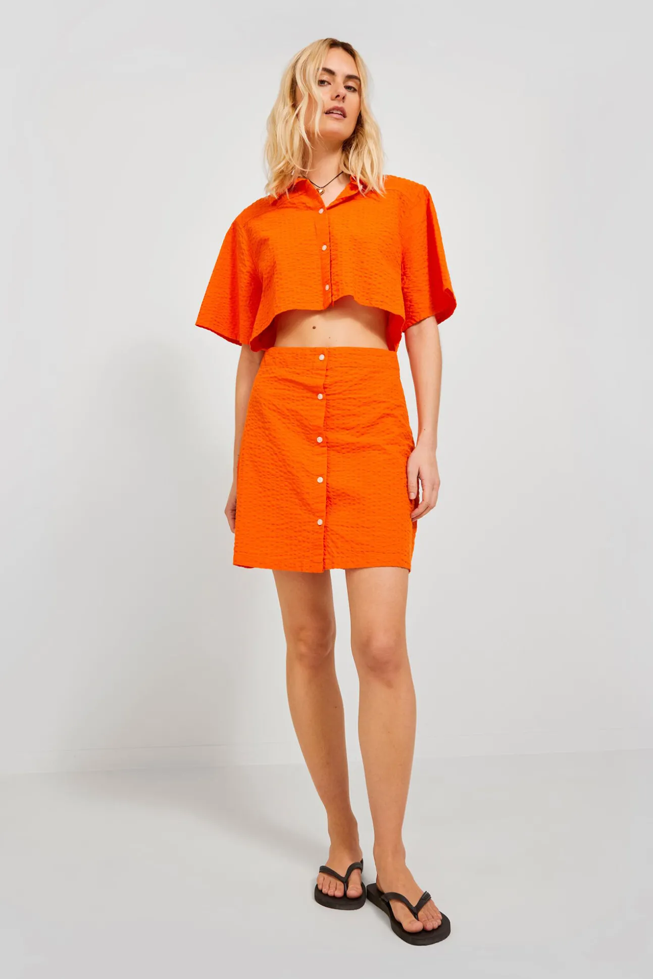 Vestido Mini Camisero Cut Out