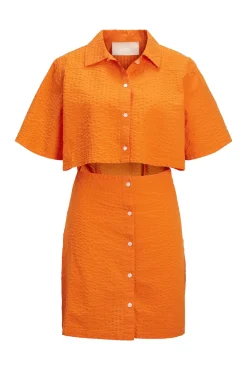 Vestido Mini Camisero Cut Out