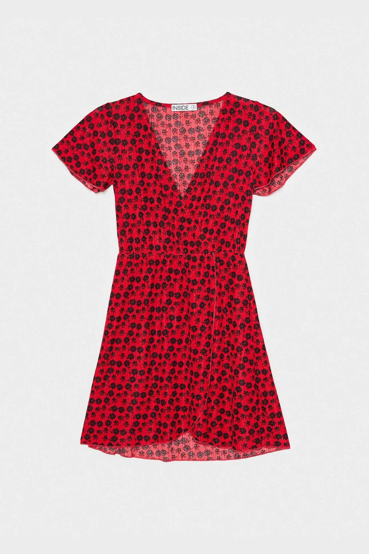 Vestido Mini Con Estampado