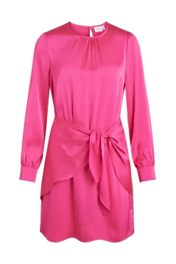 Vestido Mini De Manga Larga.
