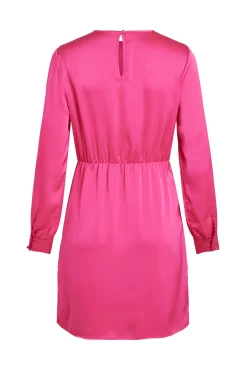 Vestido Mini De Manga Larga.
