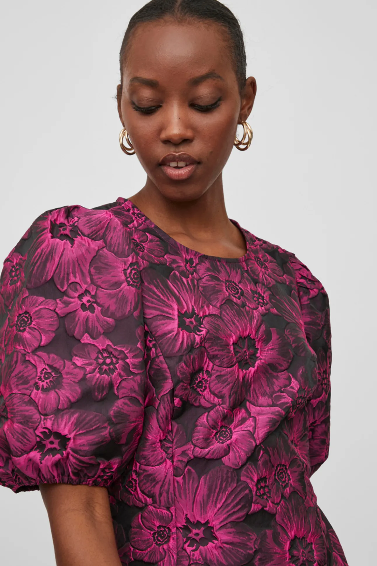 Vestido Mini Jacquard