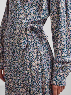 Vestido Mini Manga Larga