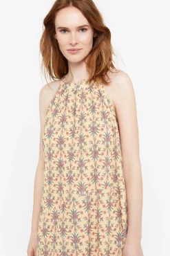 Vestido Plisado Halter