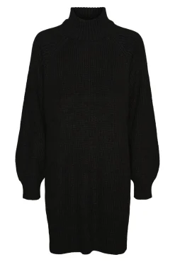 Vestido Punto Cuello Alto