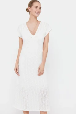 Vestido Punto Plisado Multicolor