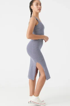 Vestido Rayas Tejidas