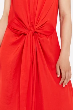 Vestido Satinado Sostenible