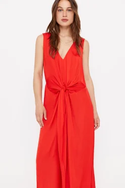 Vestido Satinado Sostenible