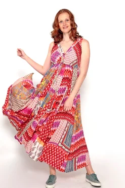 Vestido Sin Mangas Con Print