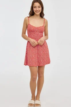Vestido Tirantes Frunce