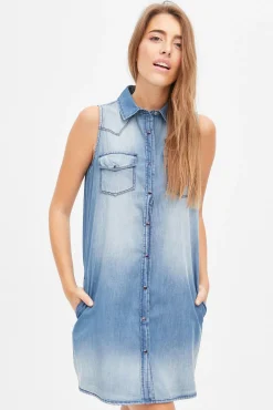 Vestido Vaquero Camisero Sisa