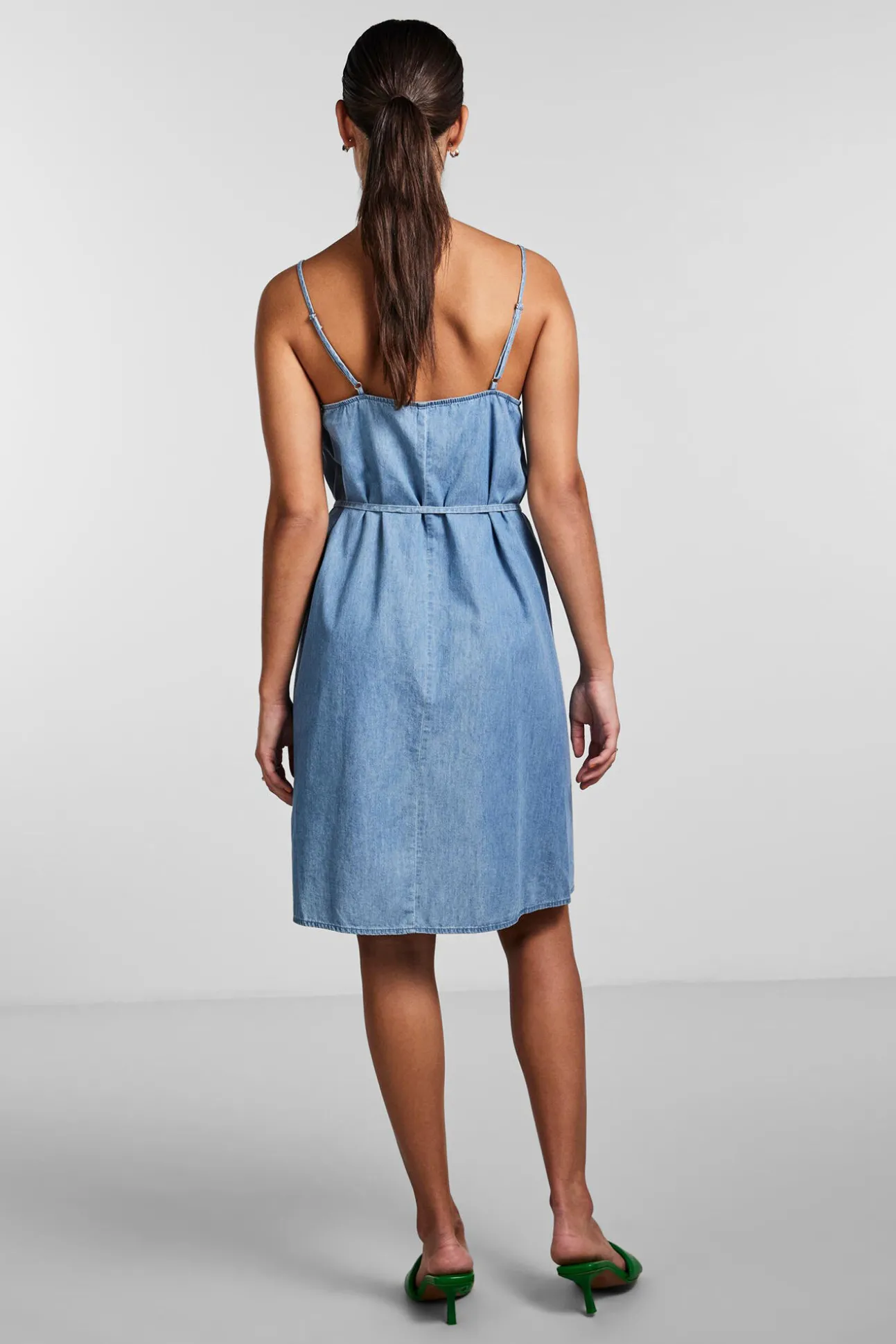 Vestido Vaquero Corto De Mujer