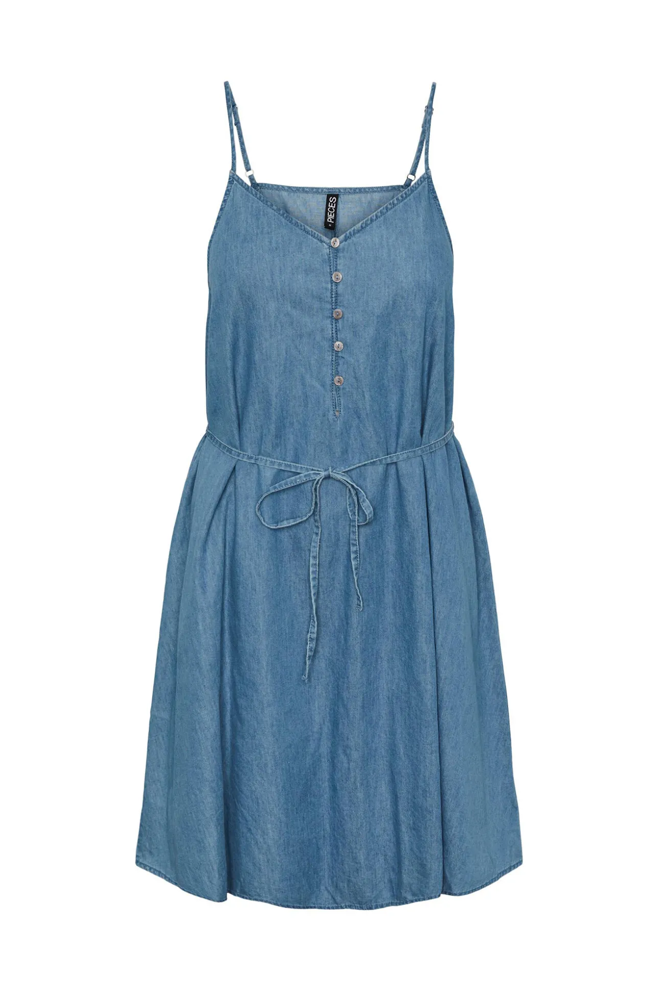 Vestido Vaquero Corto De Mujer