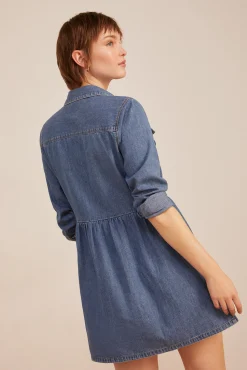 Vestido Vaquero Lavado Sostenible