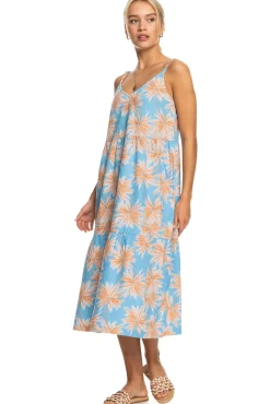 Waiting Line Printed - Vestido De Longitud Media Para Mujer