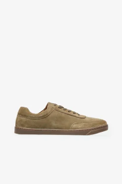 Zapatilla Tipo Basket Piel