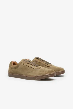 Zapatilla Tipo Basket Piel