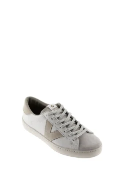 Zapatillas Victoria Piel Y Serraje