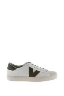 Zapatillas Victoria Piel Y Serraje