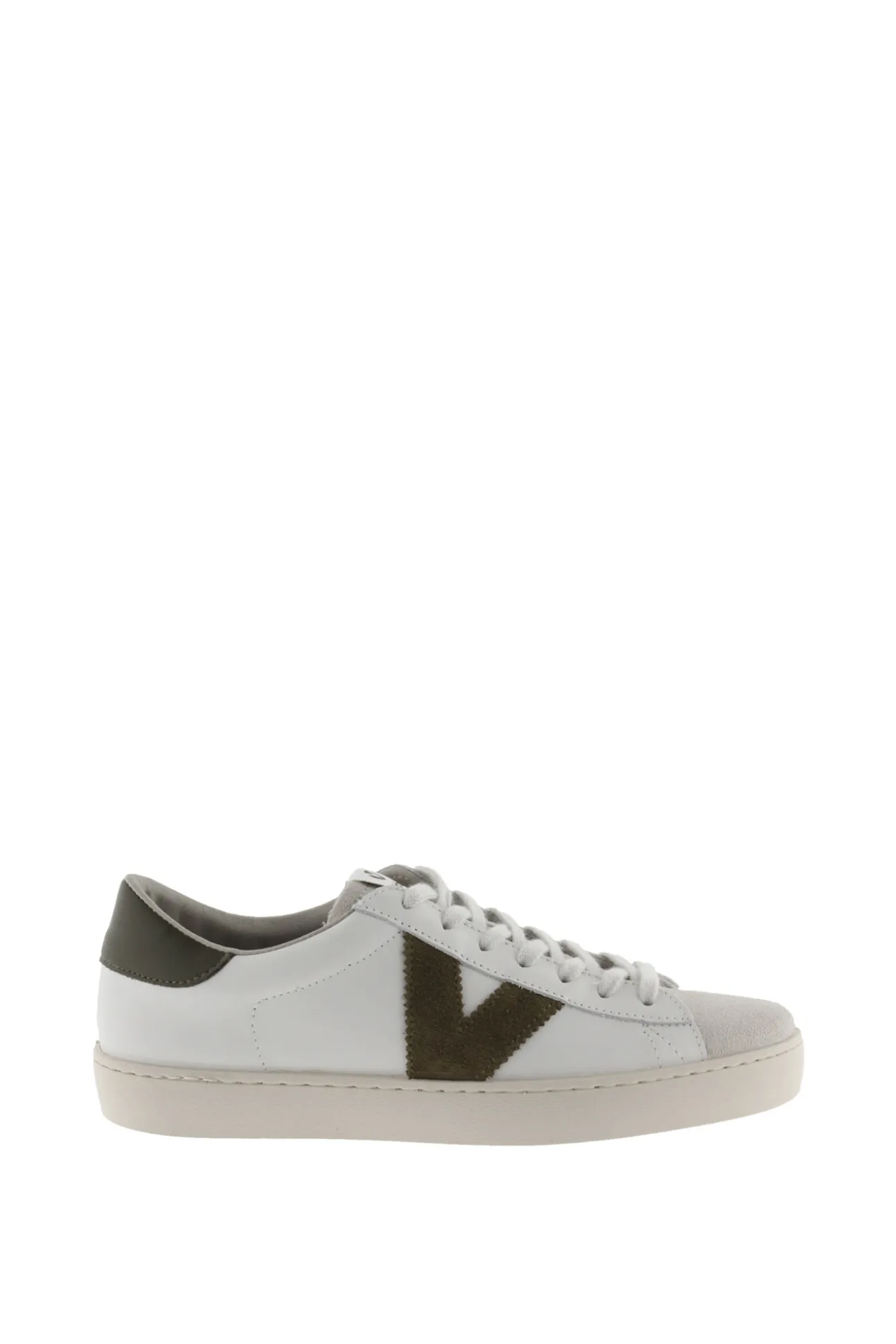 Zapatillas Victoria Piel Y Serraje