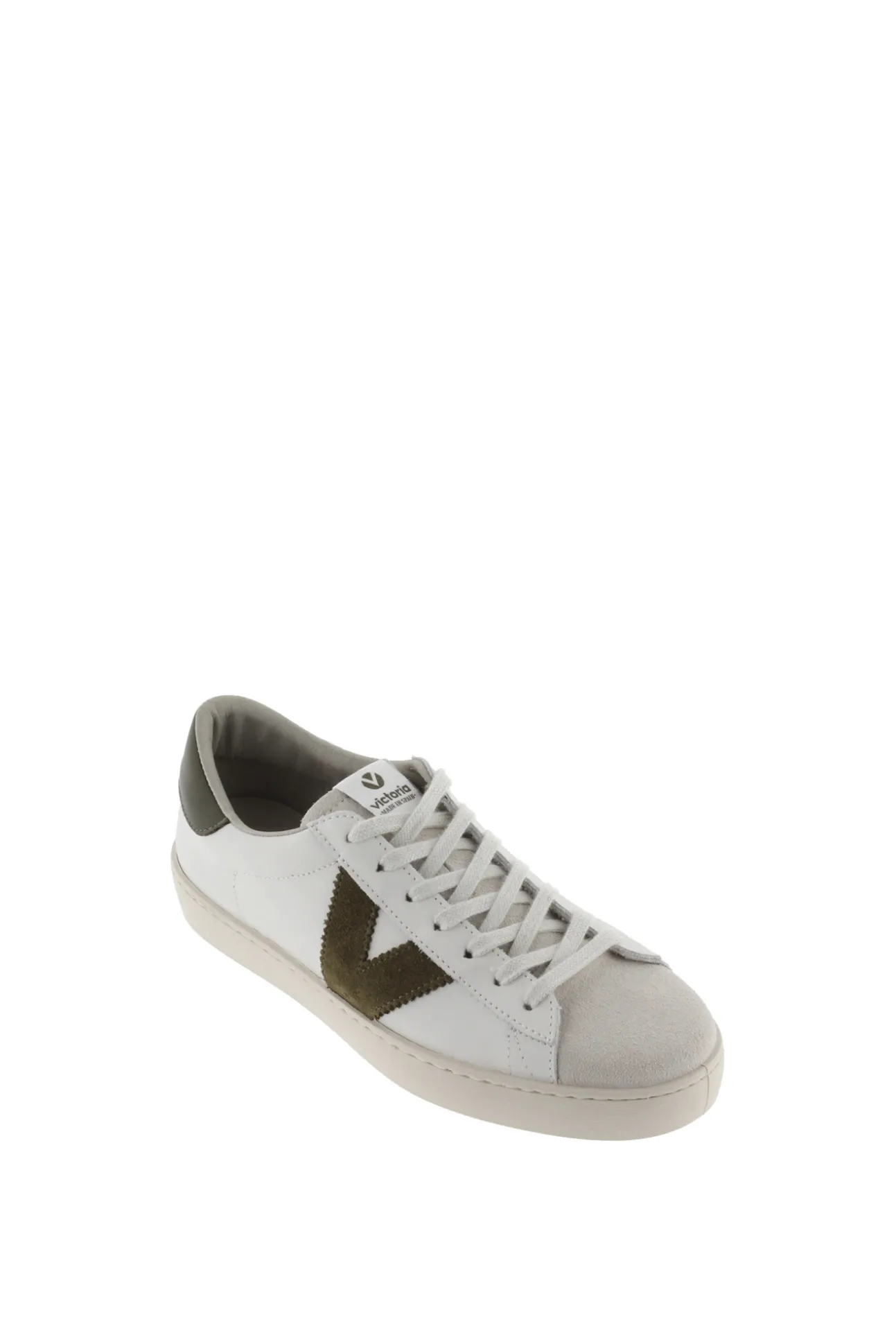Zapatillas Victoria Piel Y Serraje