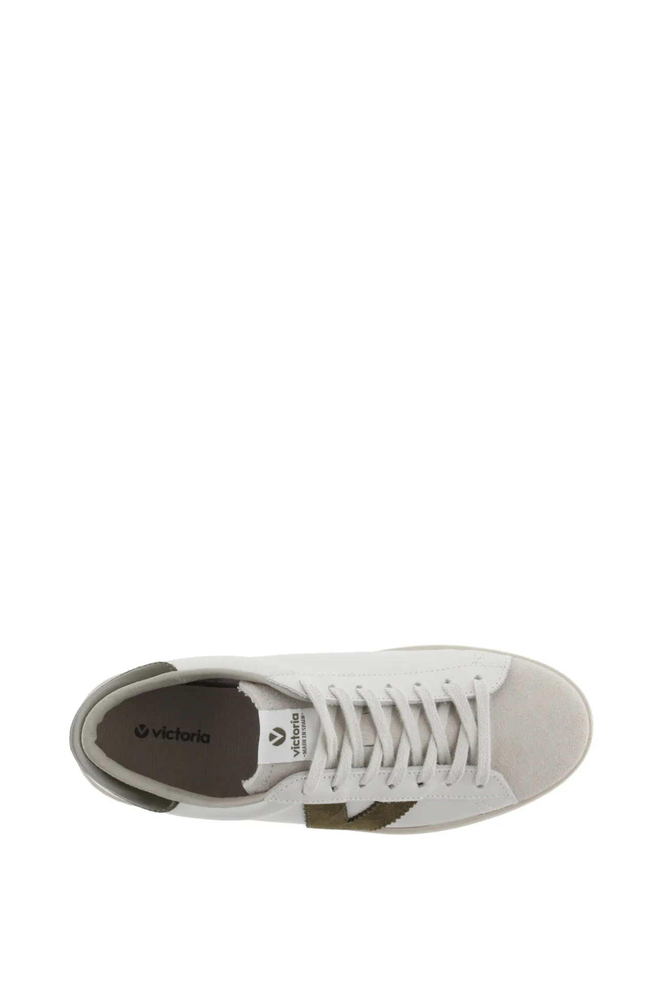 Zapatillas Victoria Piel Y Serraje